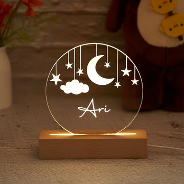 3D Custom Name Sky Acrylic Night Lamp