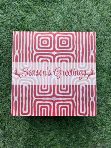 Season's Greetings Magnetic Giftbox (10x10x4 inches)