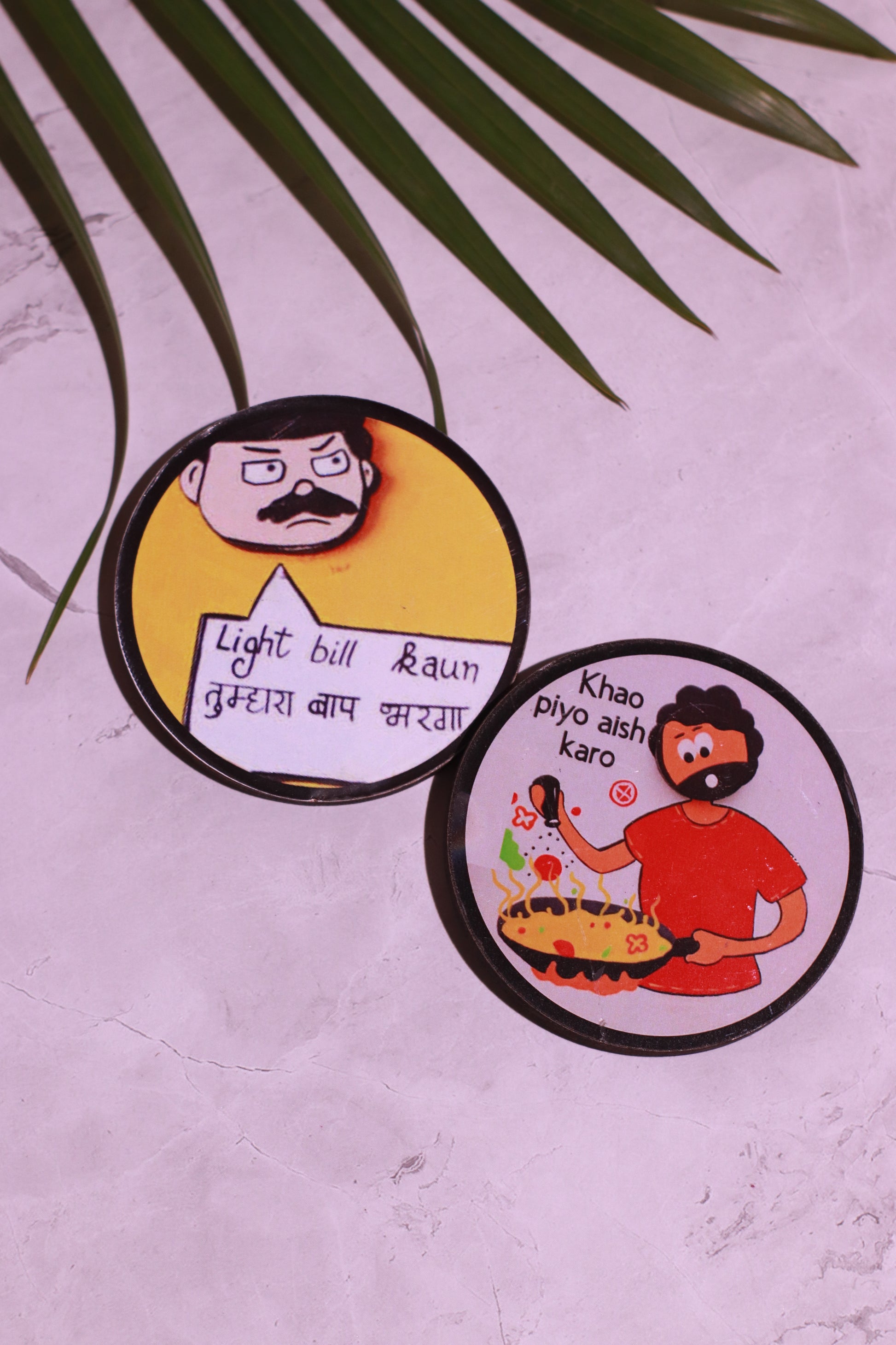 Dad dialogues fridge magnet