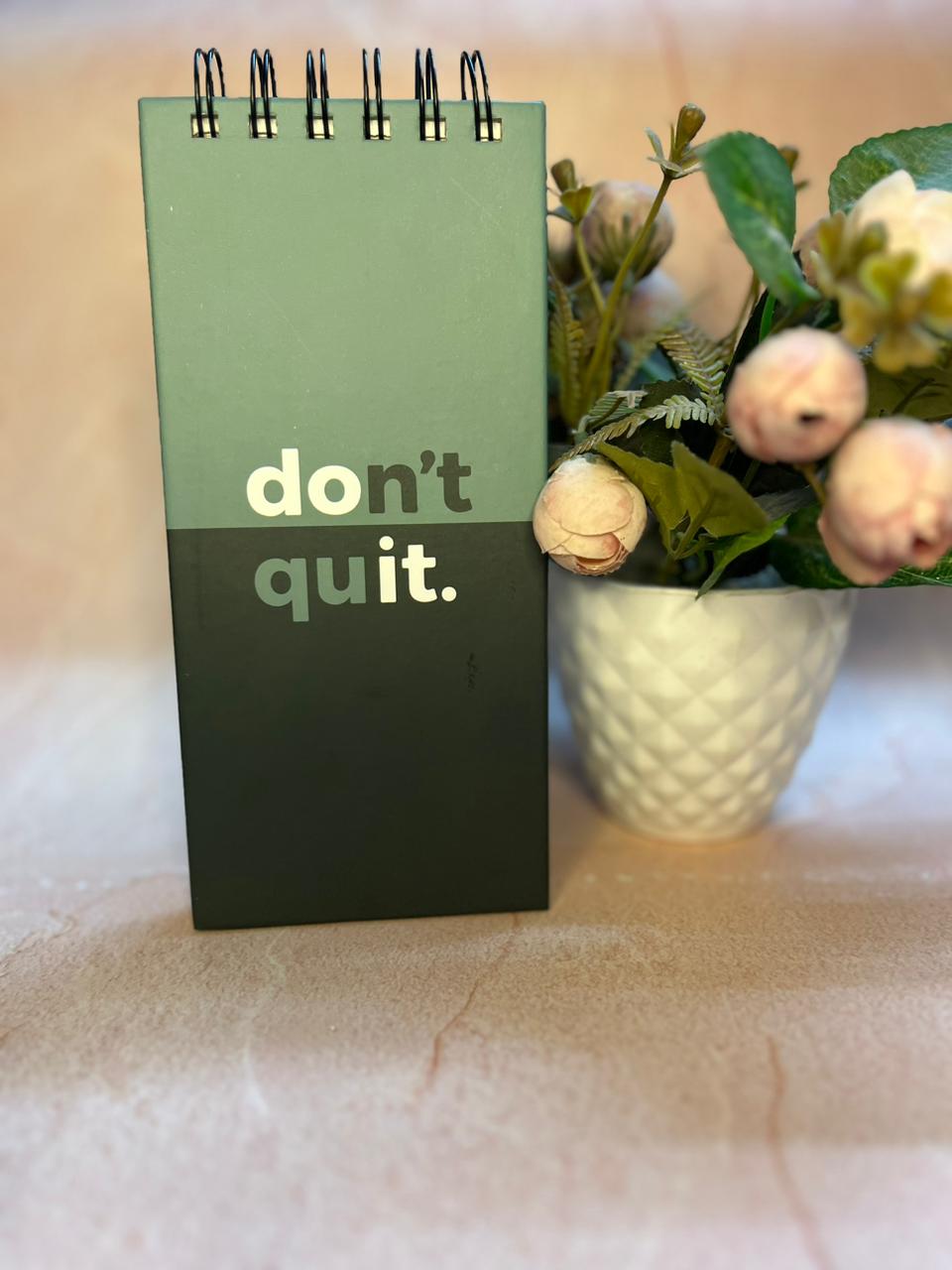 Don't Quit Planner