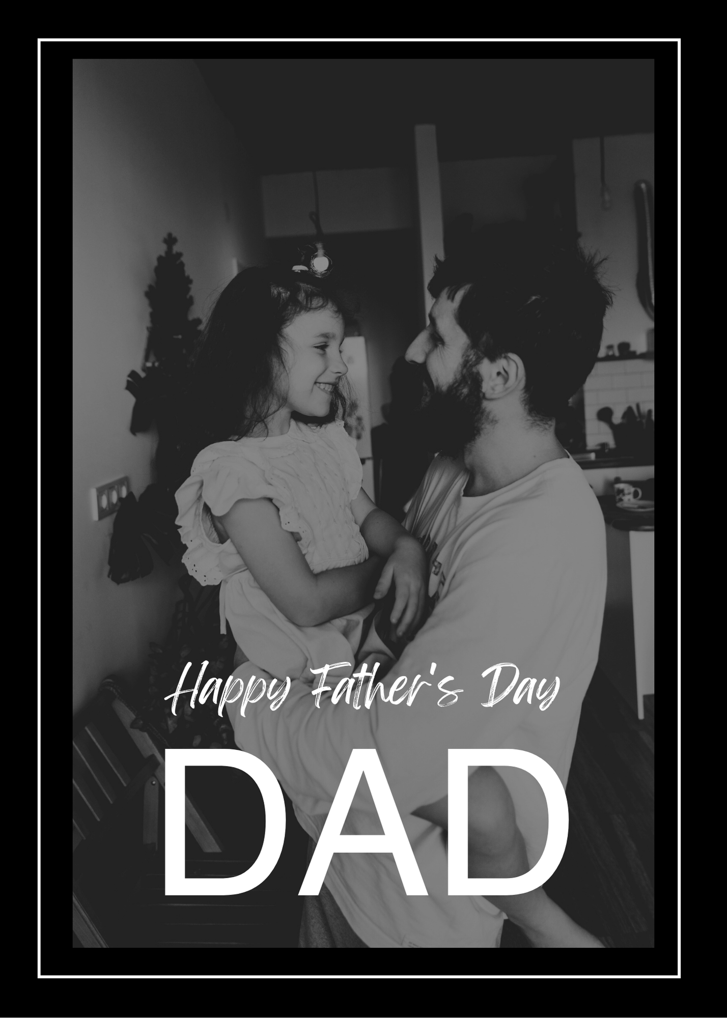 Dad Photo Frame (5x7 inches)