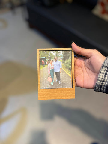 Wooden Fridge Magnet Frame (3.5 inches)