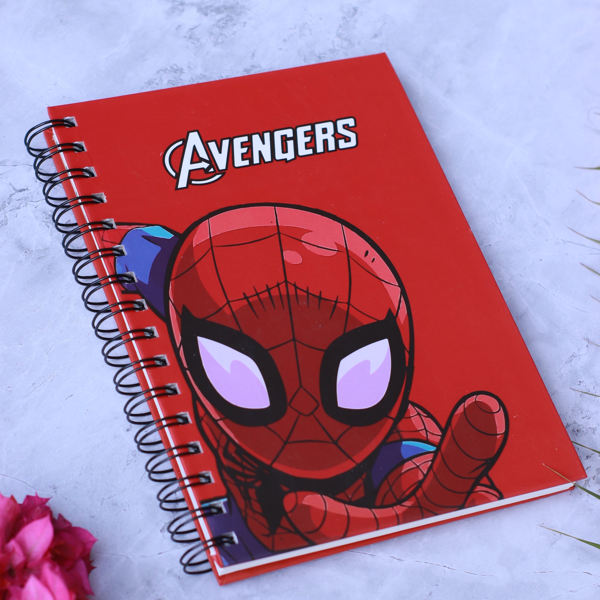 A5 Spider-man theme diary