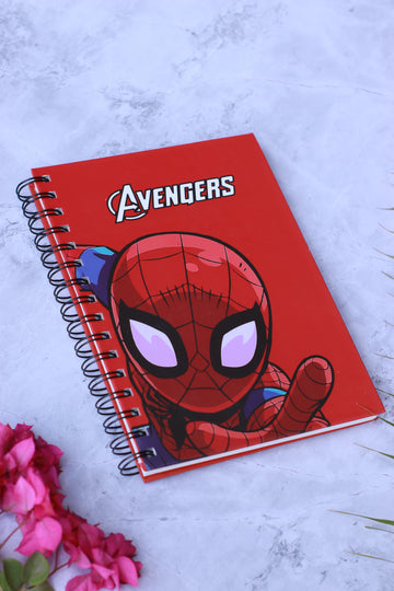 A5 Spider-man theme diary