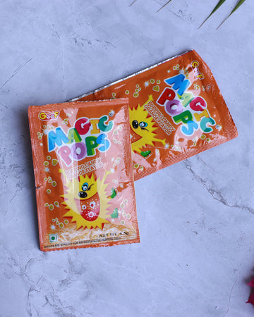 Magic pop orange flavour