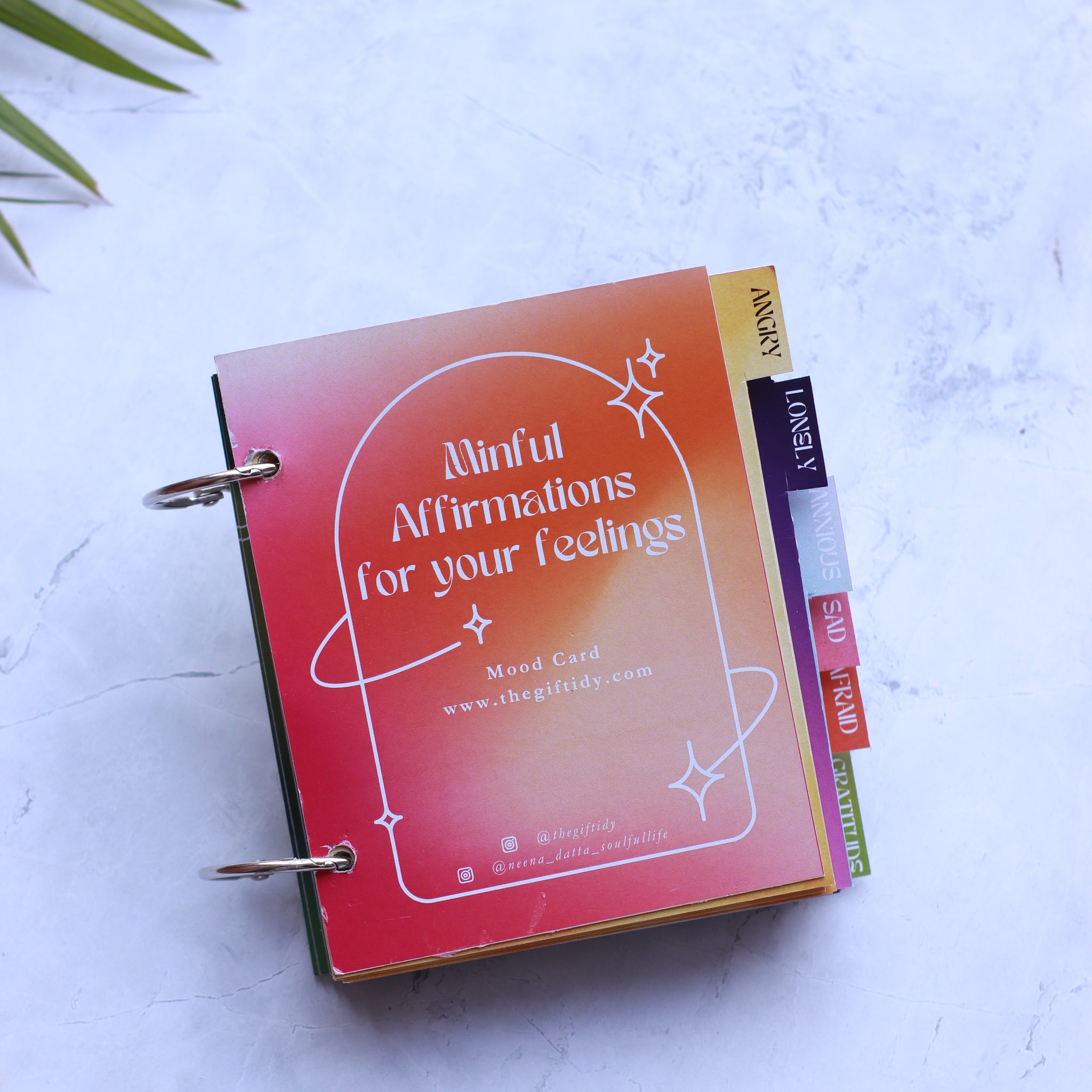 Mood book - Mindful affirmations for feelings