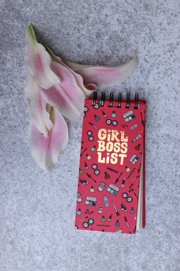 Girl Boss List Spiral Planner