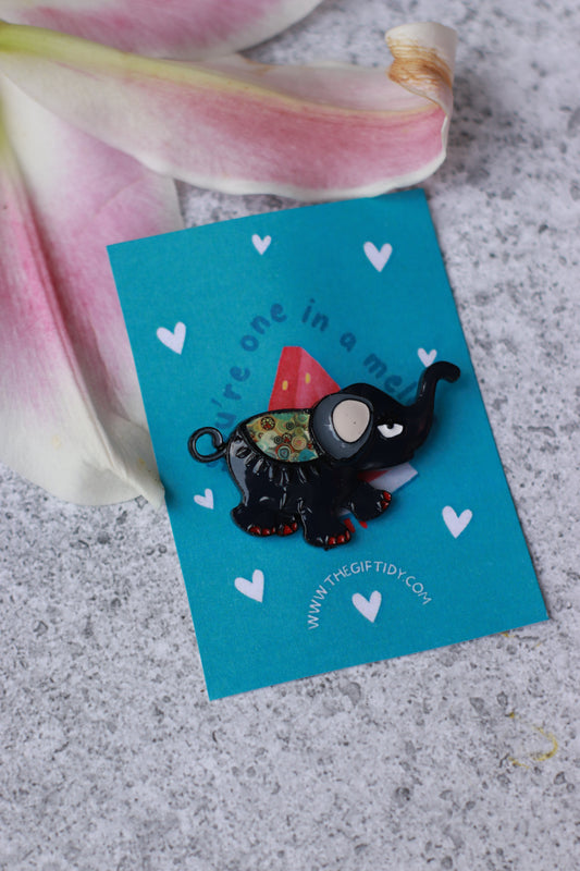 Elephant Brooch