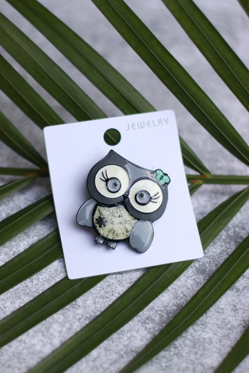 Owl Brooch