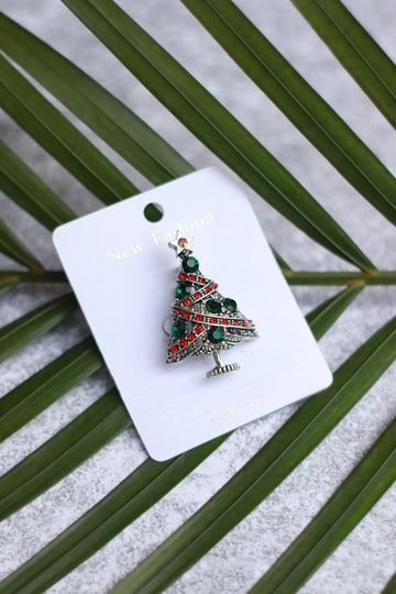 Christmas Tree Brooch