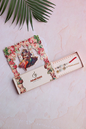 Meena pearl rakhi lumba pair