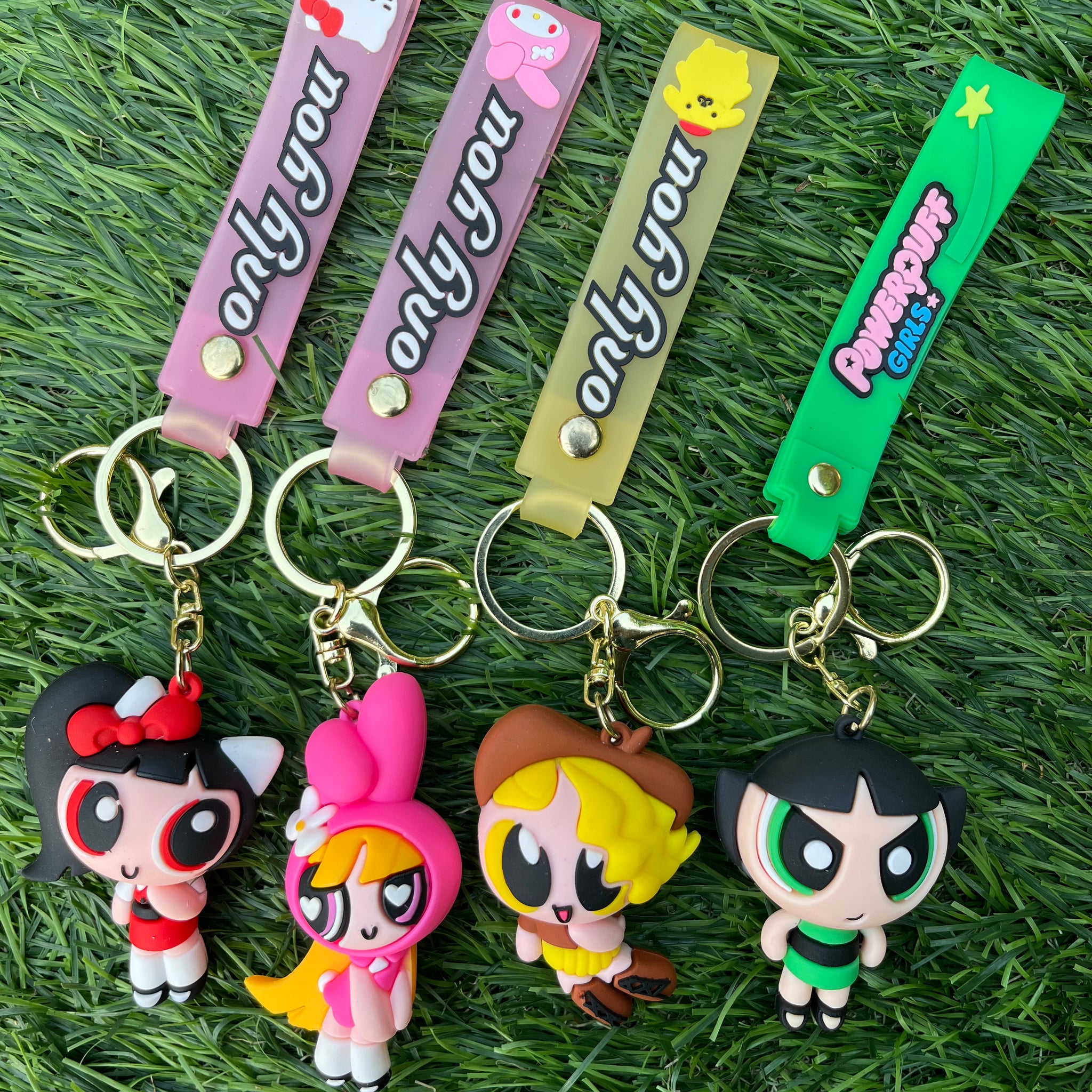 Power Puff Girls Keychain
