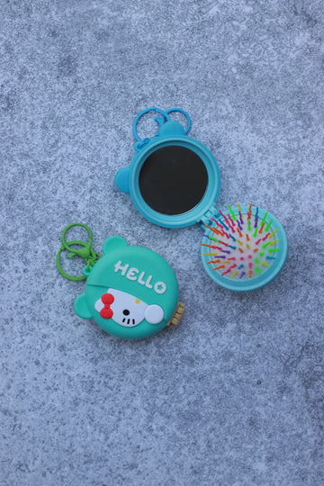 Hello Kitty Comb Mirror Set