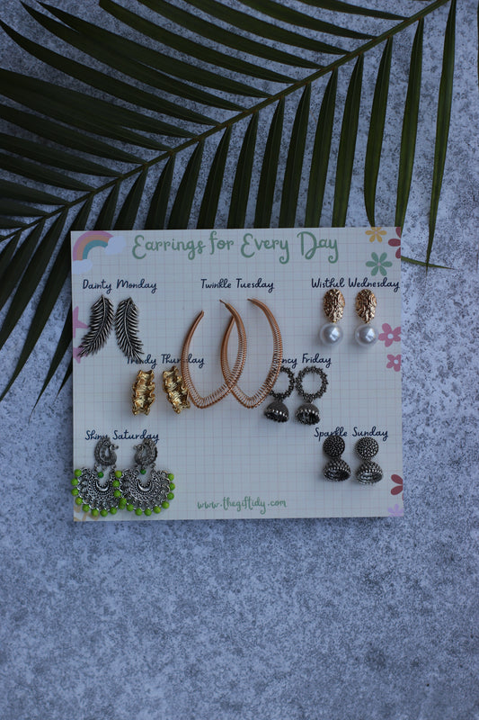 Everyday earrings set