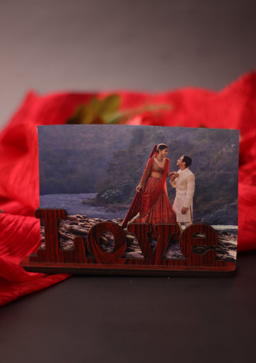 Love frame with picture