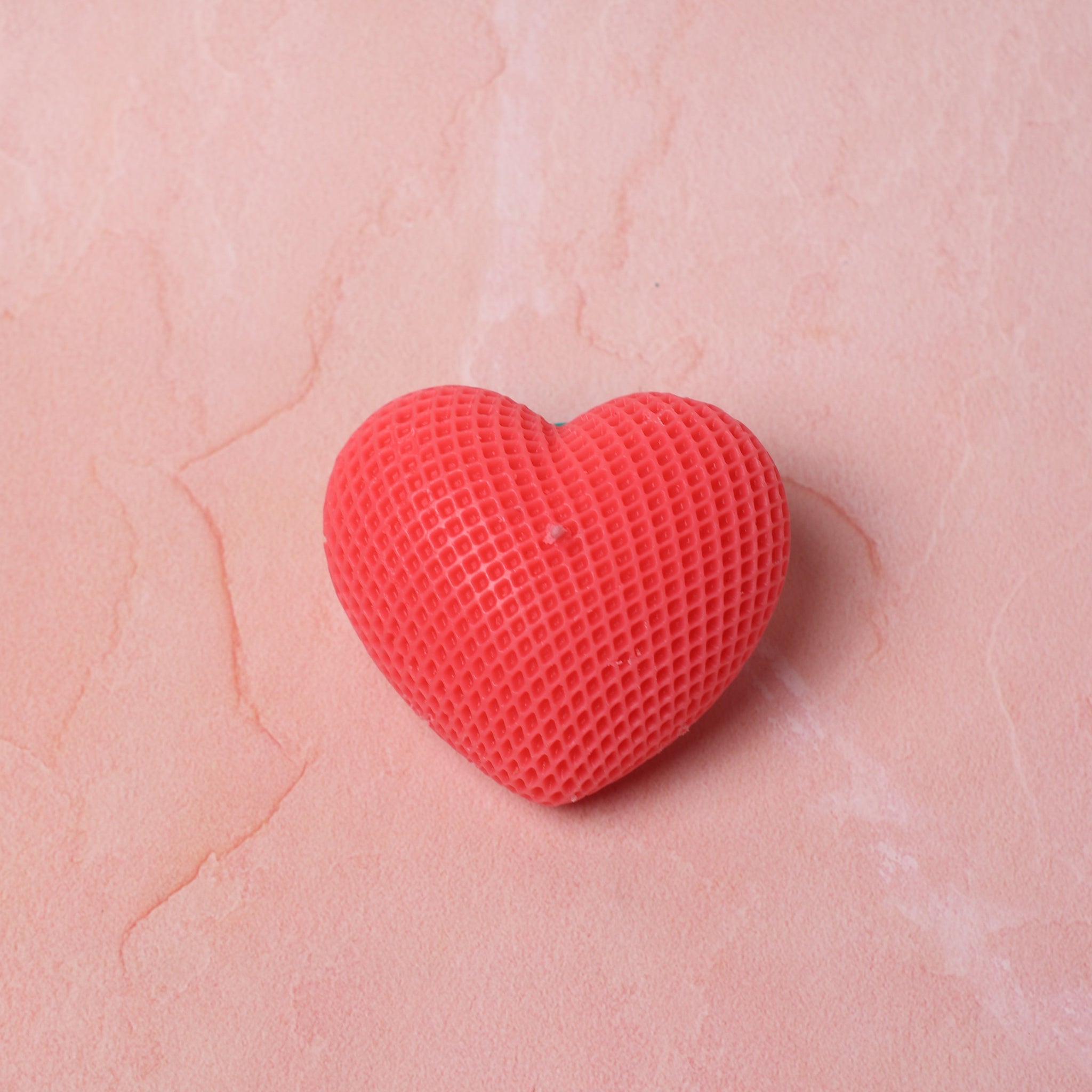 Heart shape scented candle
