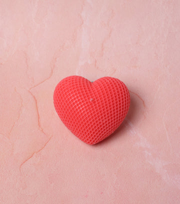 Heart shape scented candle
