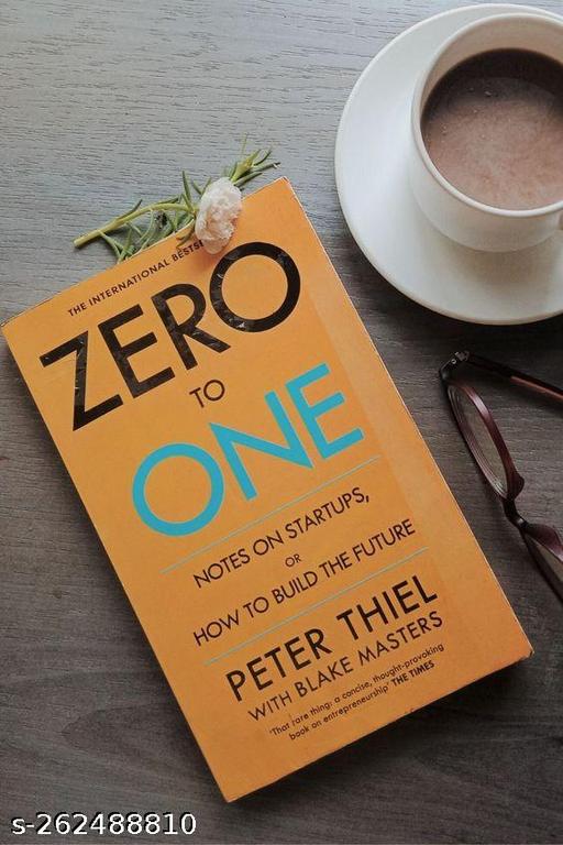 Zero To One Book by Blake Masters & Peter Thiel