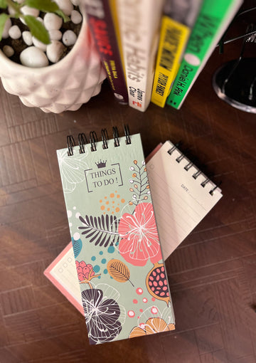 Green Diary Planner Things To Do